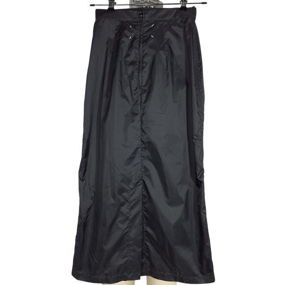 Maison Margiela Minimalist Black Midi Skirt Size 36/ US 4 - Picture 3 of 4
